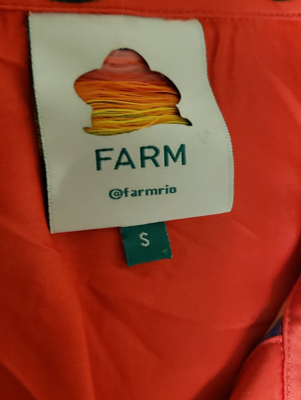 Farm Rio Surreal Scarf Print Shirtdress - Picture 7 of 8